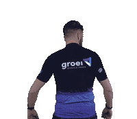 GroeiServices together fietsen aron bellen Sticker