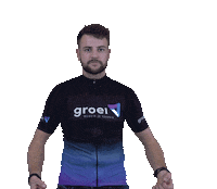GroeiServices together fietsen aron bellen Sticker