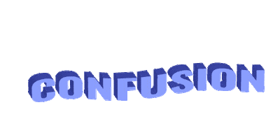 confused confusion Sticker by Justin