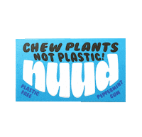 Plant Based Vegan Sticker by Nuud Gum