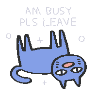 I Think You Should Leave Go Away Sticker by Simian Reflux