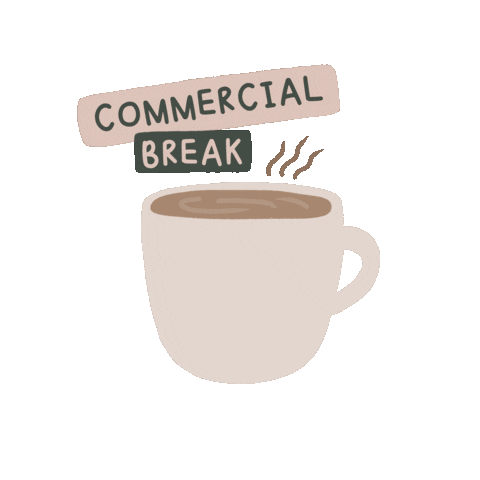 anindaer commercial advertising coffee break advertisement Sticker