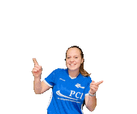 kvBlauwWit kloetinge blauw wit kloetinge bw 2 kv bw Sticker