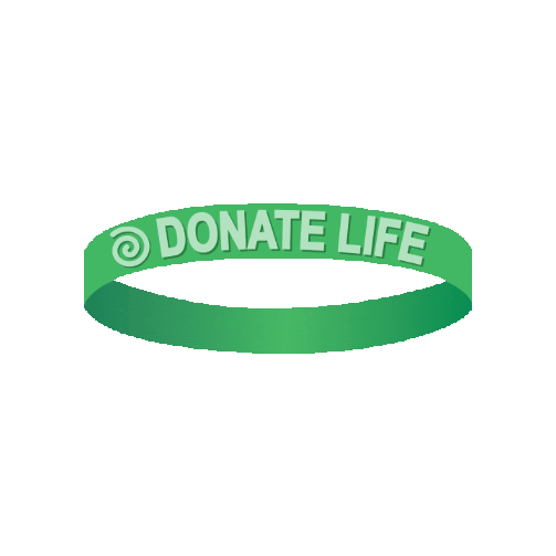 donatelifeamerica giphygifmaker donatelife donatelifeamerica donatelifegreenband Sticker