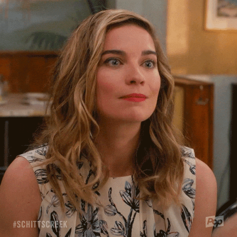 pop tv yes GIF by Schitt's Creek