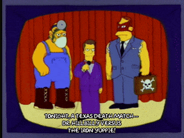 Season 4 Iron Yuppie GIF by The Simpsons