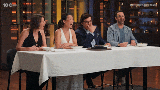Andy Allen Laughing GIF by MasterChefAU
