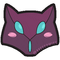 Aveecomics cat blush shera catra Sticker