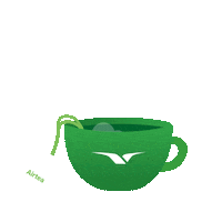 Good Morning Coffee Sticker by Widerøe