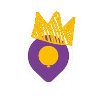 Coroa Sticker by Hiper Festa