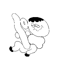 hungry animation Sticker
