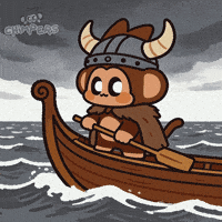 On My Way Monkey GIF by Chimpers