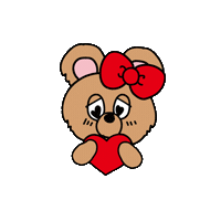 Bear Love Sticker by LINDA. Inc.