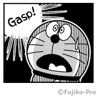 Scared Sweat Sticker by Doraemon