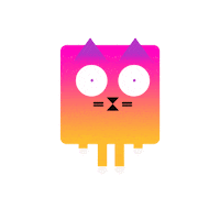 Cat Love Sticker