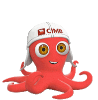 octo ok Sticker by CIMB Banking