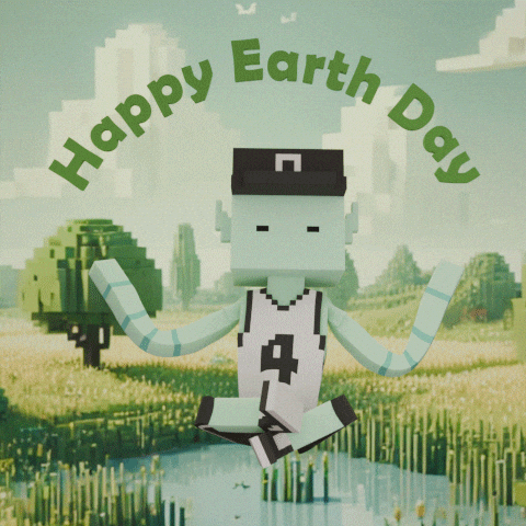 Yoga Earth GIF by Meebits