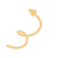 lunadesigncria arrow point here click Sticker
