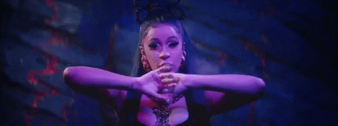 Selena Gomez GIF by Cardi B