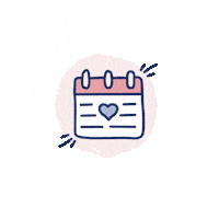 Date Fecha Sticker by Academia Creactiva