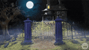 Haunted House Bat GIF by Hallmark Gold Crown