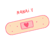 band aid healing Sticker