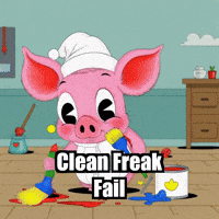 Kitchen Cleaning GIF by The Pigasso