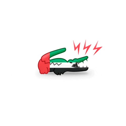 angry united arab emirates GIF by LACOSTE