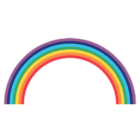 Rainbow Chicas Sticker by Catapulta Editores
