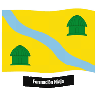 Flag Spain Sticker by Formación Ninja