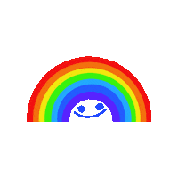 Rainbow 虹 Sticker