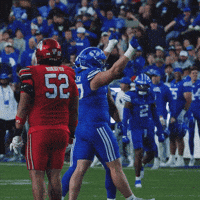 Byu Football Celebration GIF by BYU Cougars