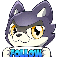 MooMooMilkCafe pokemon wolf follow twilight Sticker