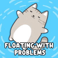 Acceptance Floating GIF by MESA My Emotional Support Animal