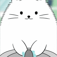White Cat GIF by MESA My Emotional Support Animal