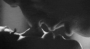 couple kissing GIF