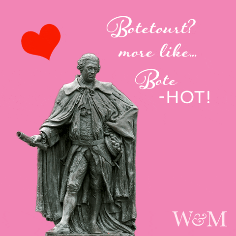 valentines statue GIF by William & Mary