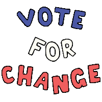 Voting Election Day Sticker by Martina Martian