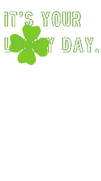 lucky day luck Sticker by INGLOTCanada
