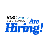We Are Hiring Sticker by R Marine Crawley