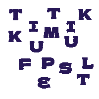 Tkf Sticker by Mejabundar Studio