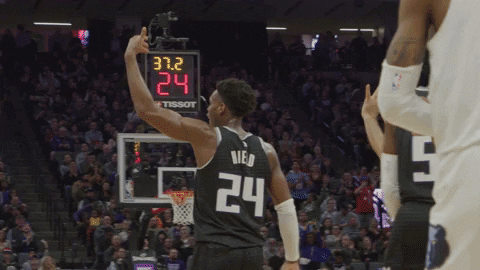 Standing Ovation Celebration GIF by Sacramento Kings