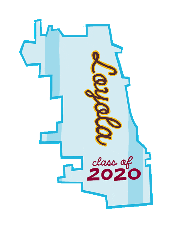 LoyolaUniversityChicago graduation chicago commencement class of 2020 Sticker