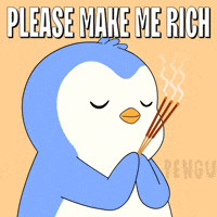 Money Pray GIF by Pudgy Penguins