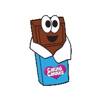 Chocolate Bar Sticker by CaringCandies