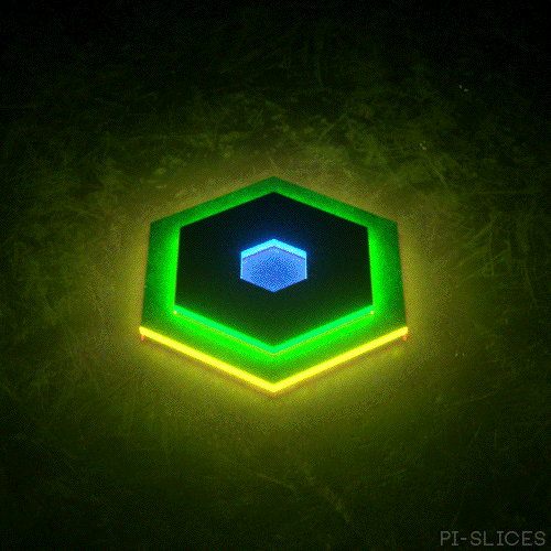 Art Rainbow GIF by Pi-Slices