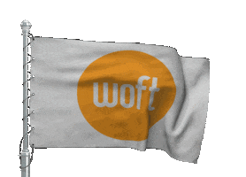 Happy Flag Sticker by WOFT