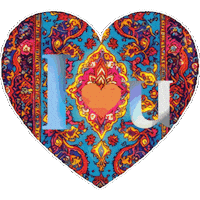 I Love You Heart Sticker