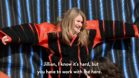 jillian bell GIF by Workaholics