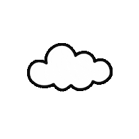 Rain Cloud Sticker